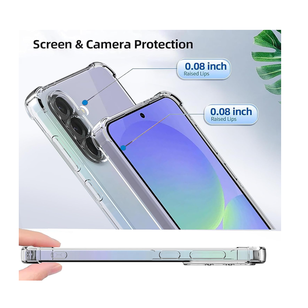 Carcasa Para Samsung A57 5g Transparente Reforzada