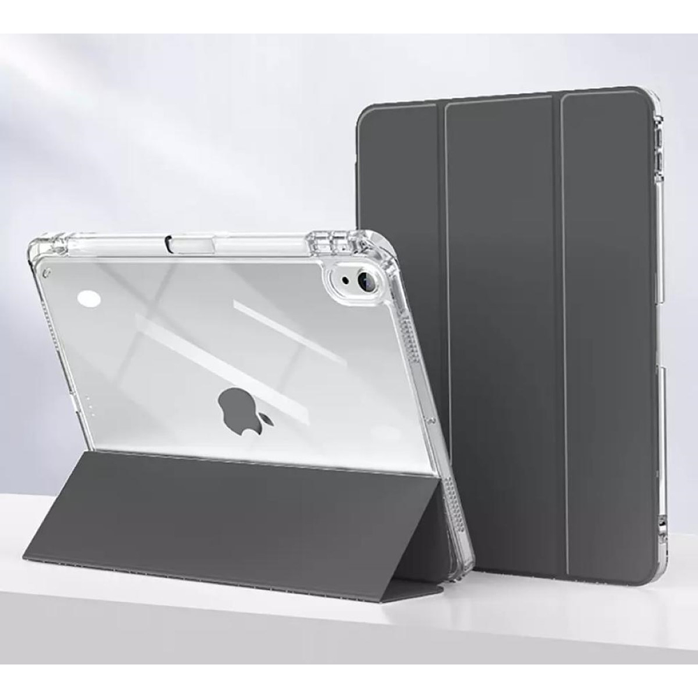 Carcasa Smart Cover Clear Para iPad Air 11 M4 2026 Negro
