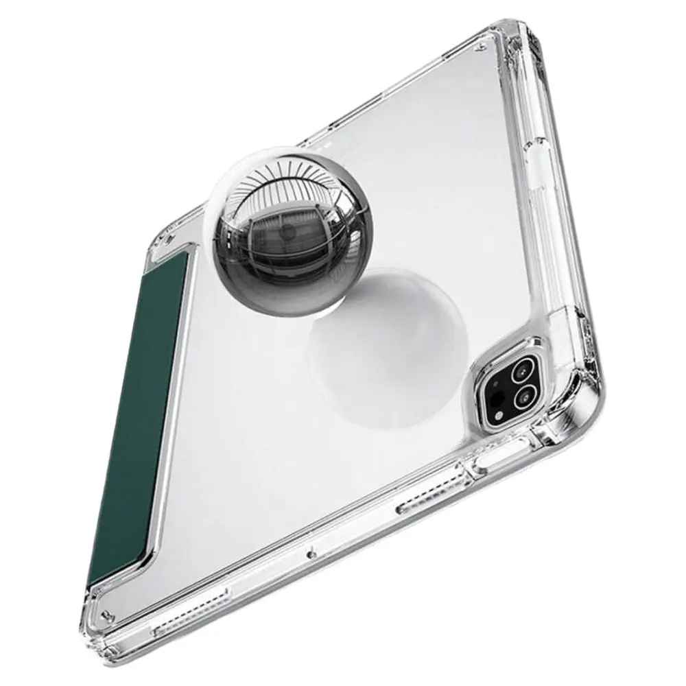 Carcasa Smart Cover Clear Para iPad Air 11 M4 2026 Verde