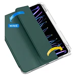 Carcasa Smart Cover Clear Para iPad Air 11 M4 2026 Verde