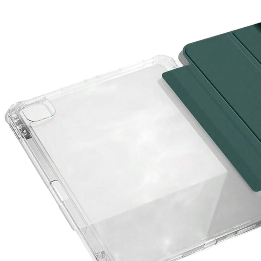 Carcasa Smart Cover Clear Para iPad Air 11 M4 2026 Verde