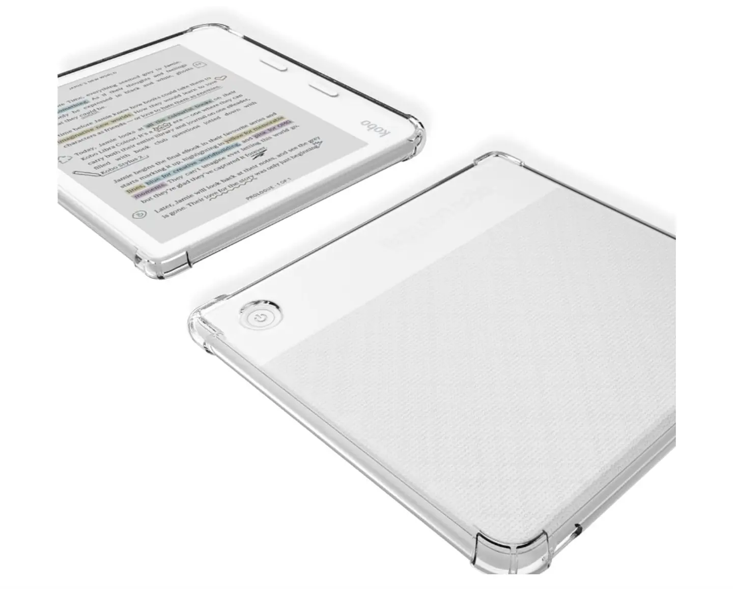 Funda Transparente Para Kobo Libra Colour 2024 7 Pulgadas 4