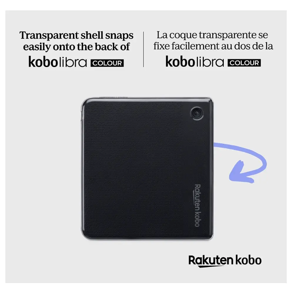 Funda Transparente Para Kobo Libra Colour 2024 7 Pulgadas 