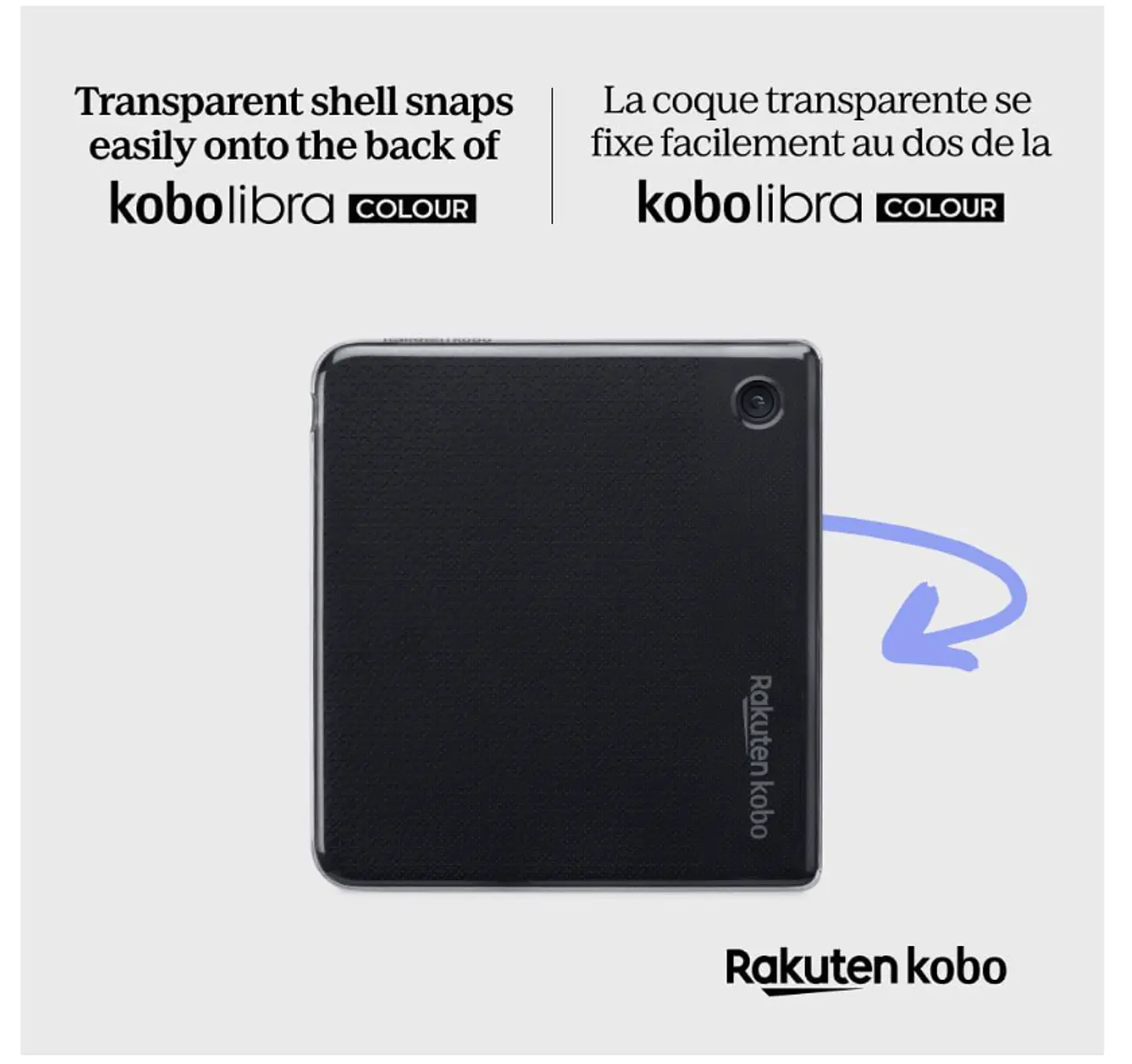 Funda Transparente Para Kobo Libra Colour 2024 7 Pulgadas 5