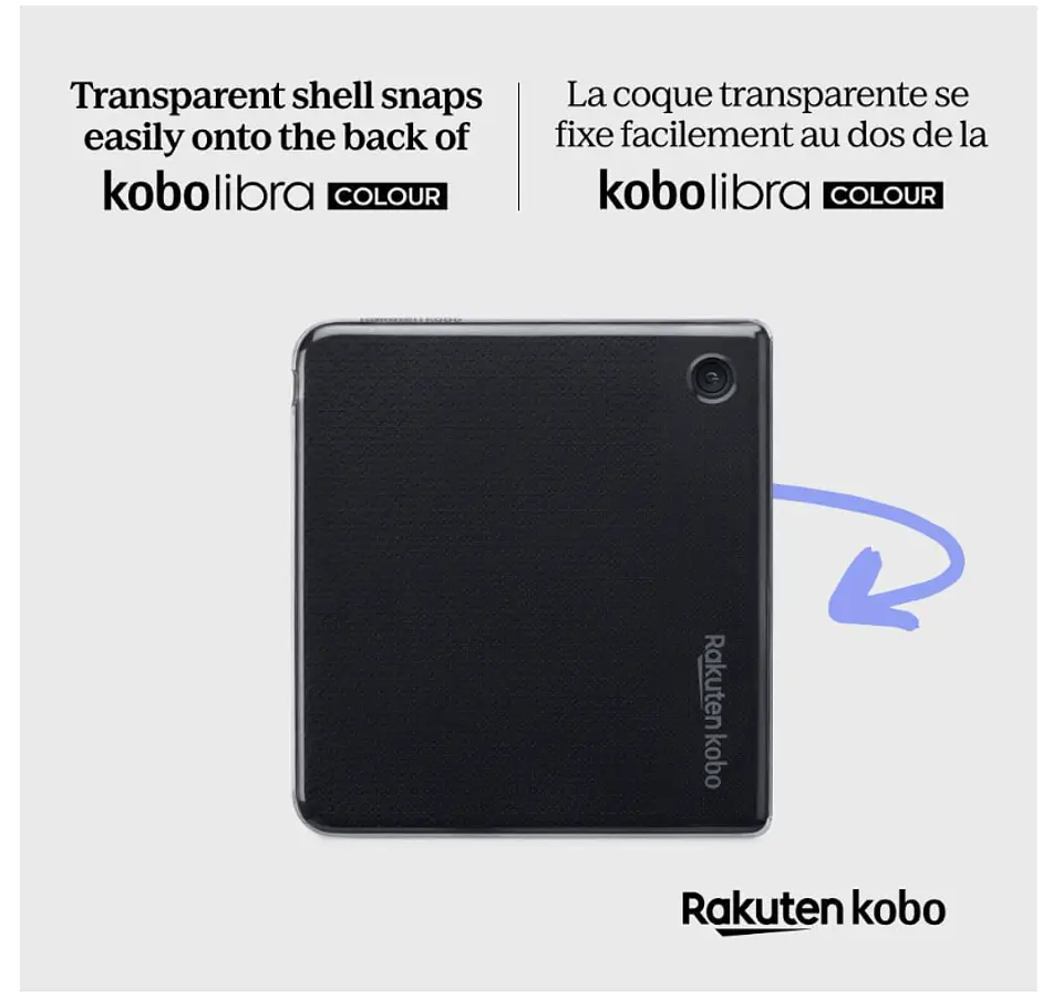 Funda Transparente Para Kobo Libra Colour 2024 7 Pulgadas 5
