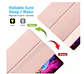 Funda Con Ranura Smartcover Para Samsung A11 8.7 2025 Rosado - Miniatura 3