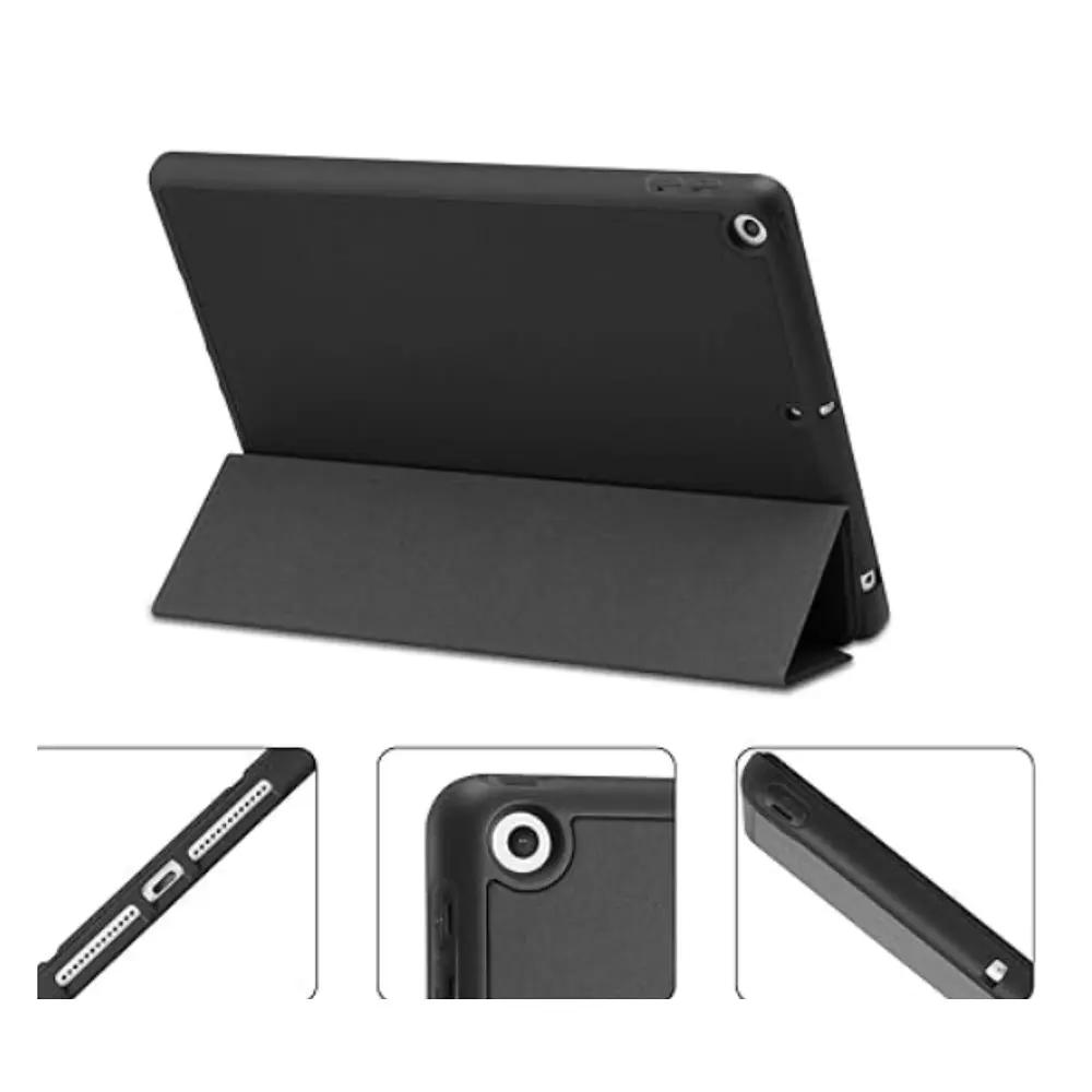 Carcasa Smart Cover Ranura Para iPad Pro 11 M5 2025 Negro