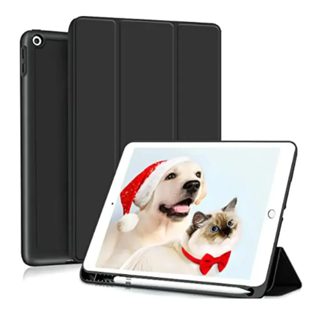 Carcasa Smart Cover Ranura Para iPad Pro 11 M5 2025 Negro