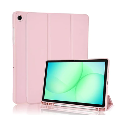 Funda Con Ranura Smartcover Para Tablet Samsung A11+ Rosa