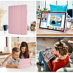 Funda Con Ranura Smartcover Para Tablet Samsung A11+ Rosa