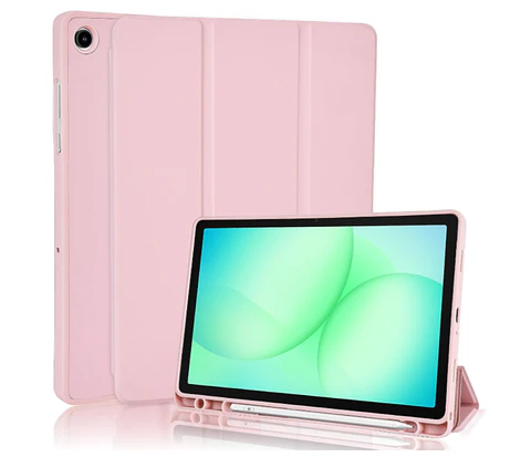 Funda Con Ranura Smartcover Para Samsung A9 8.7 2025 Rosado