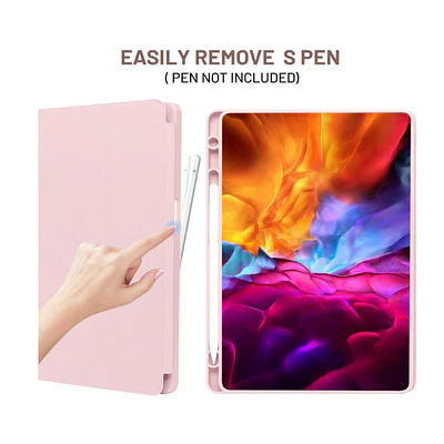 Funda Con Ranura Smartcover Para Samsung A9 8.7 2025 Rosado