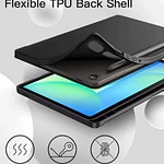 Funda Con Ranura Smartcover Para Samsung A9 8.7 2025 Negro