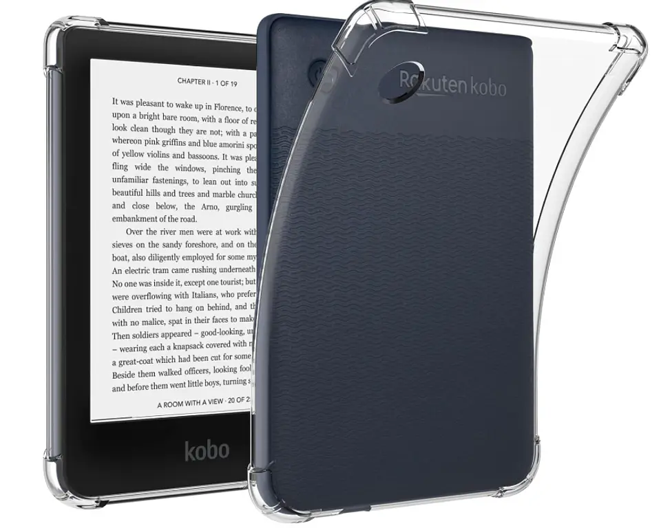 Funda Transparente Para Kobo Clara BW Colour 2024 6 Pulgada 2