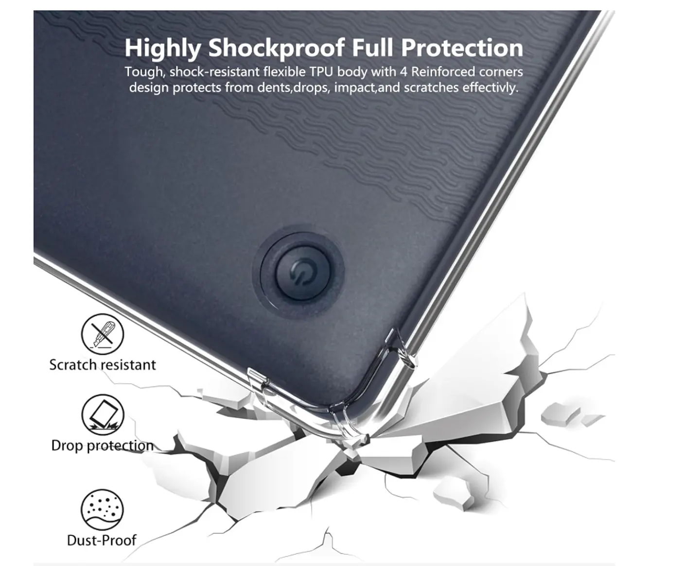 Funda Transparente Para Kobo Clara BW Colour 2024 6 Pulgada 4