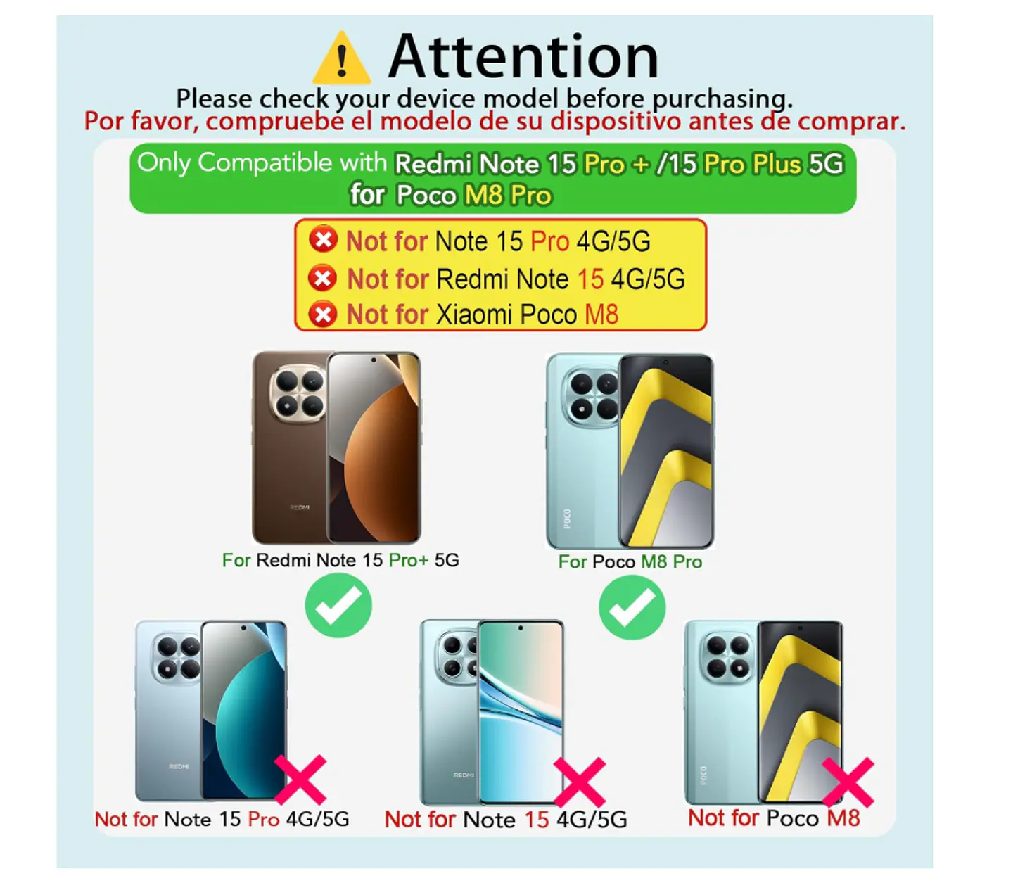 Carcasa Para Xiaomi Note 15 Pro+ 5g Transparente Reforzada 2