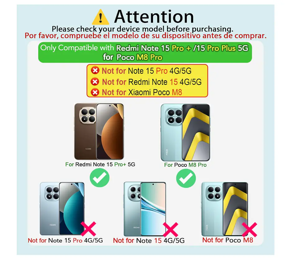 Carcasa Para Xiaomi Note 15 Pro+ 5g Transparente Reforzada 2