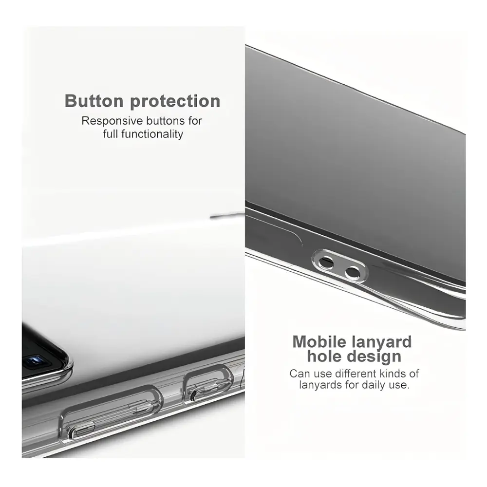 Carcasa Para Xiaomi Note 15 Pro+ 5g Transparente Reforzada