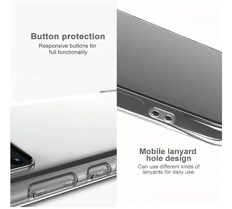 Carcasa Para Xiaomi Note 15 Pro+ 5g Transparente Reforzada 7