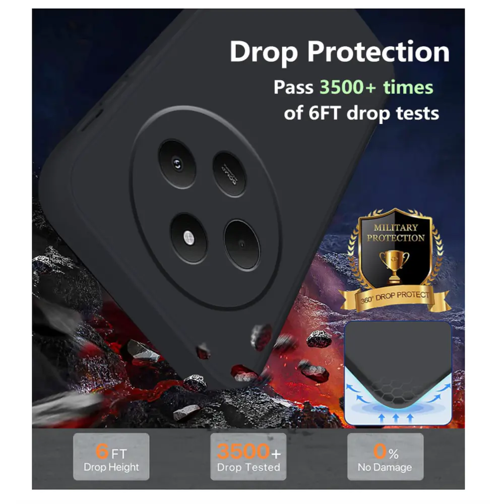 Carcasa Funda Para Xiaomi Redmi Note 15 Pro+ 5g Silicona