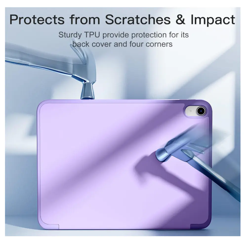 Carcasa Smart Cover Ranura Para Tablet Redmi Pad 2 11 Lila