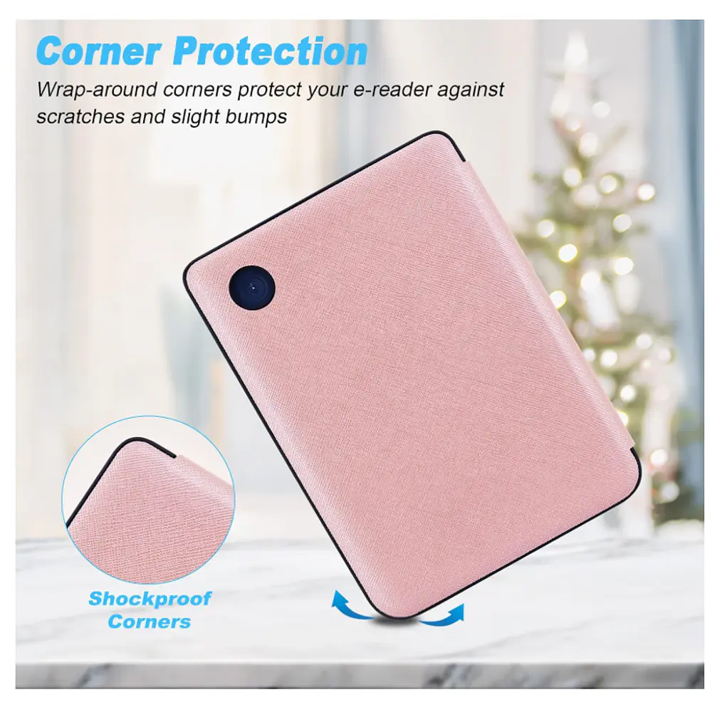 Funda Carcasa Para Kobo Libra Colour 2024 7 Premium Rosado