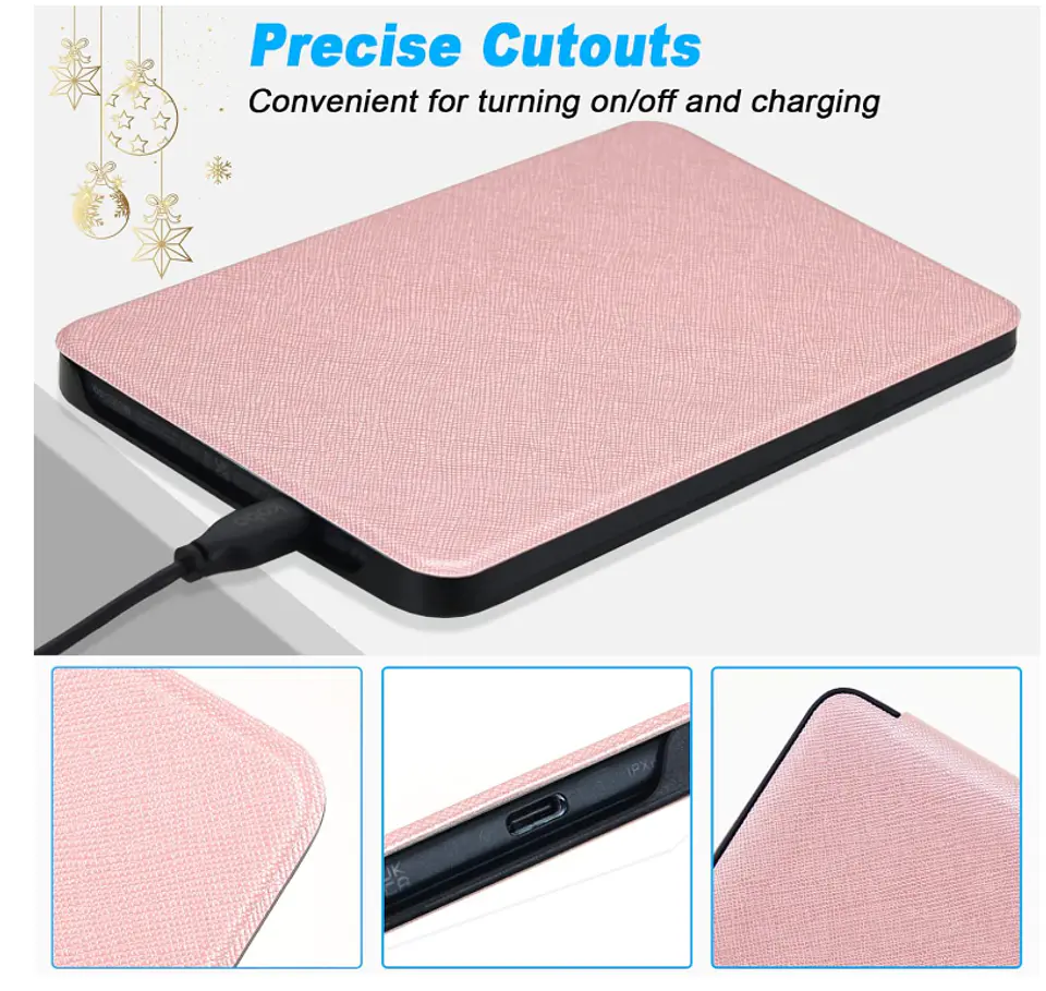 Funda Carcasa Para Kobo Libra Colour 2024 7 Premium Rosado 4