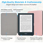 Funda Carcasa Para Kobo Libra Colour 2024 7 Premium Rosado