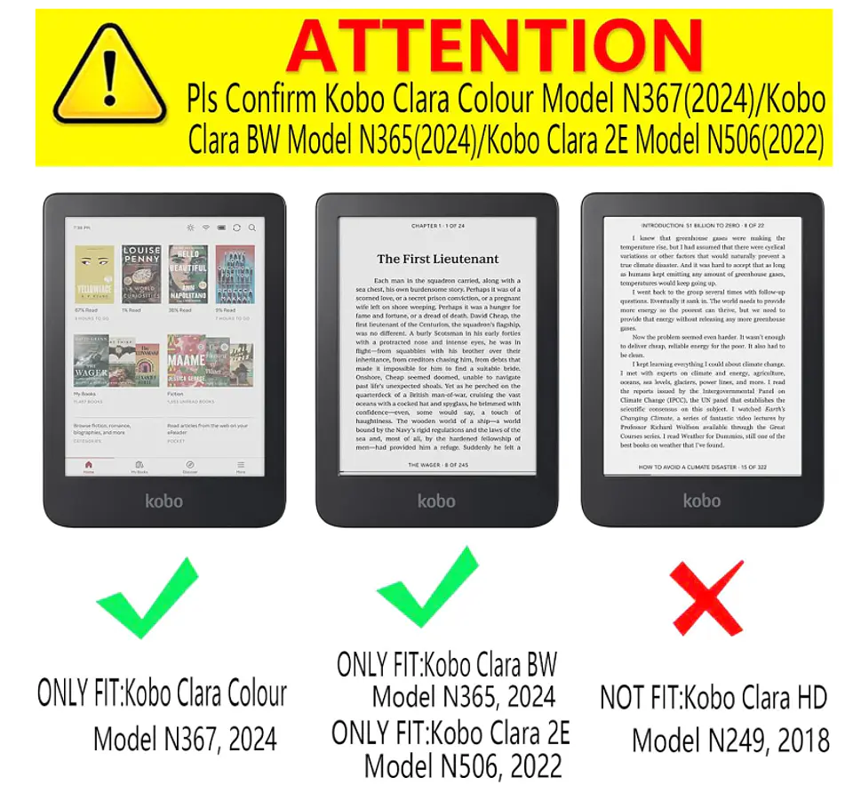 Funda Carcasa Para Kobo Libra Colour 2024 7 Premium Rosado 7