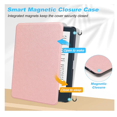 Funda Carcasa Para Kobo Clara 2024 6 Pulgada Premium Rosado