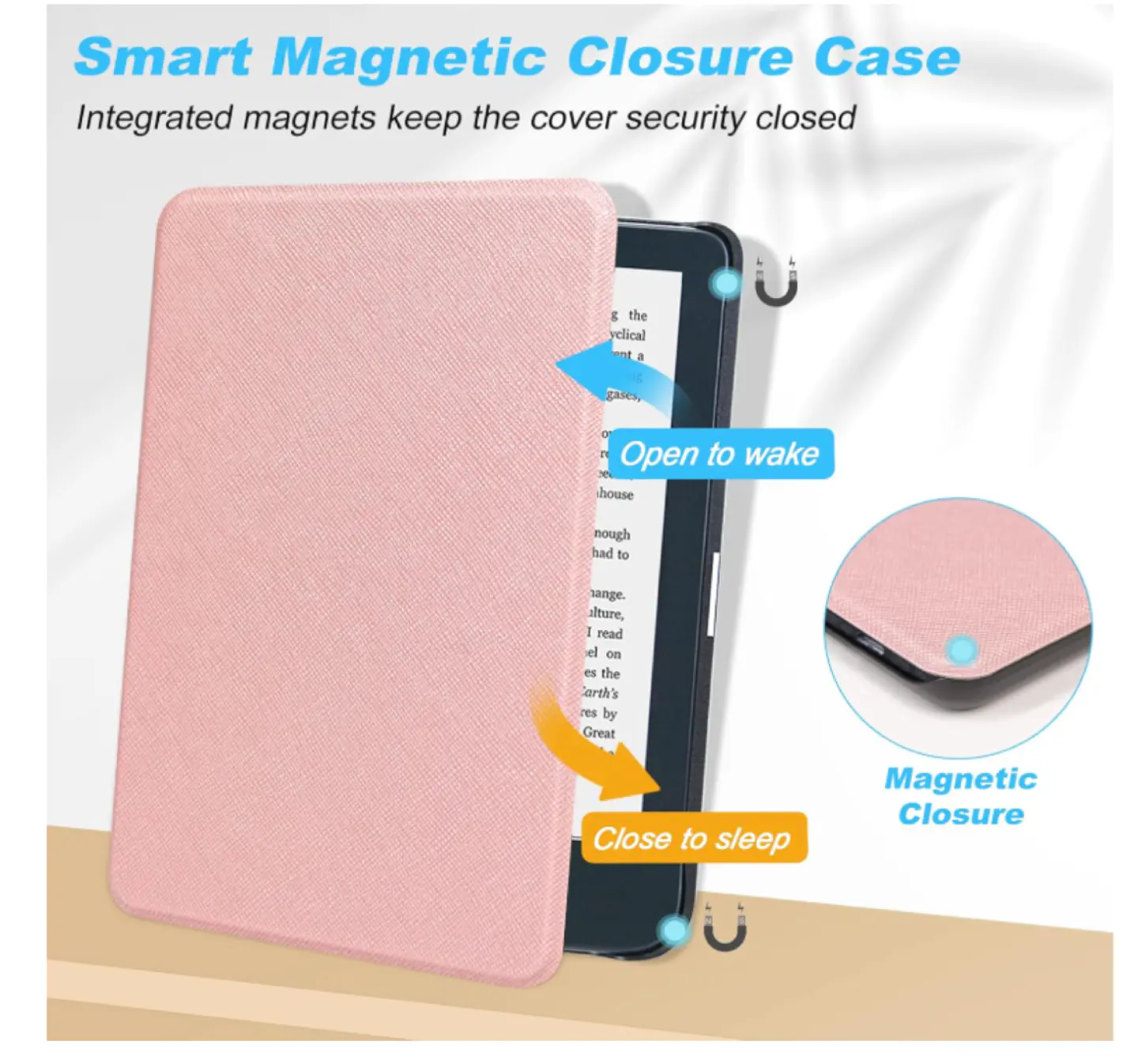 Funda Carcasa Para Kobo Clara 2024 6 Pulgada Premium Rosado 2