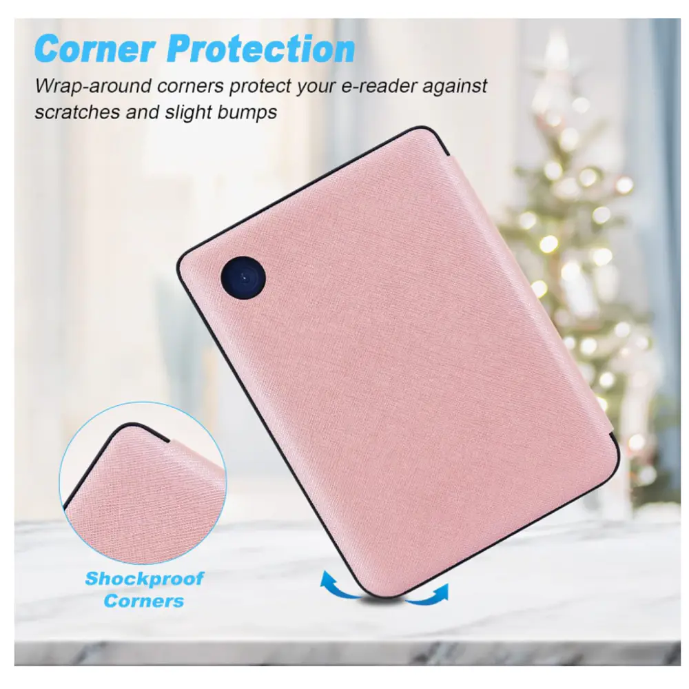 Funda Carcasa Para Kobo Clara 2024 6 Pulgada Premium Rosado