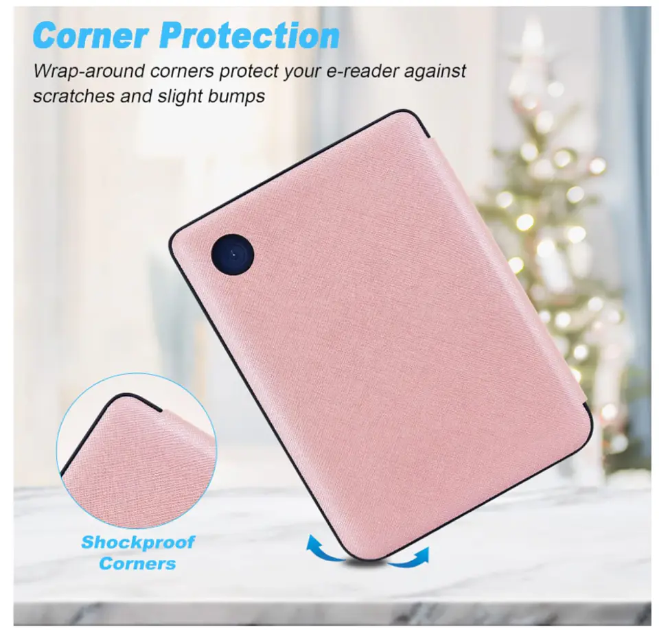 Funda Carcasa Para Kobo Clara 2024 6 Pulgada Premium Rosado 4