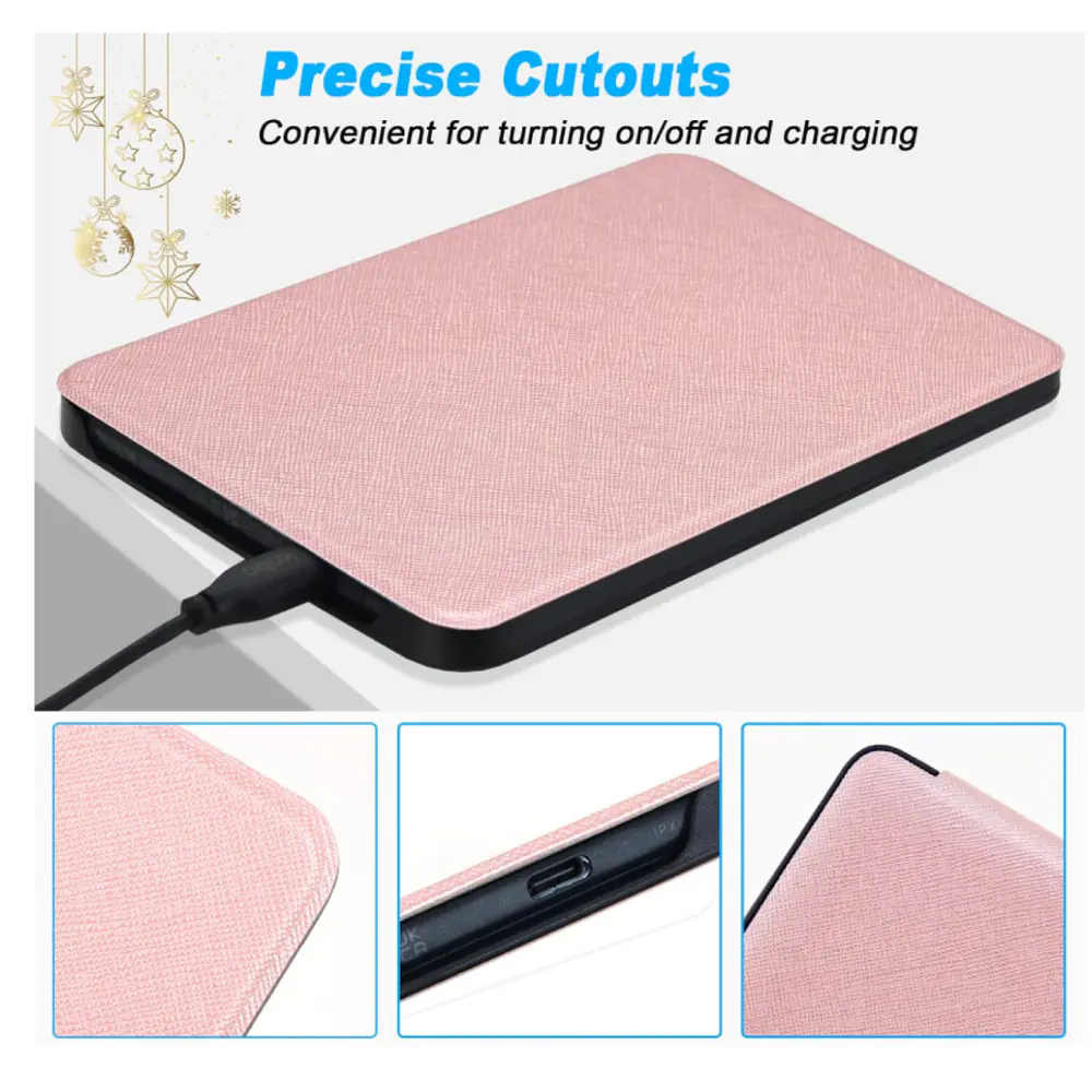 Funda Carcasa Para Kobo Clara 2024 6 Pulgada Premium Rosado