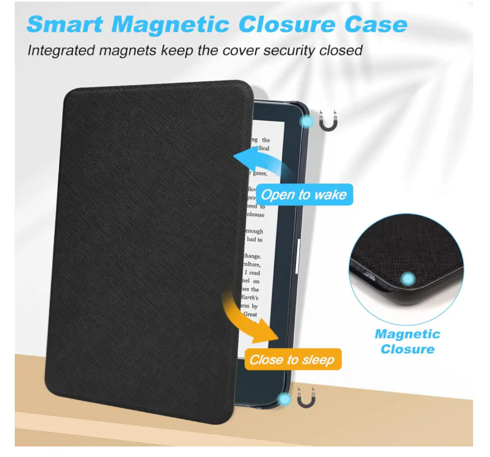 Funda Carcasa Para Kobo Clara 2024 6 Pulgada Premium Negro 2