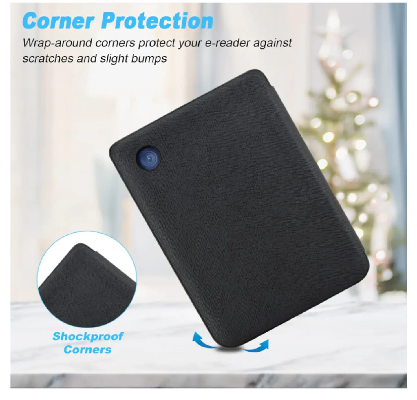 Funda Carcasa Para Kobo Clara 2024 6 Pulgada Premium Negro 3