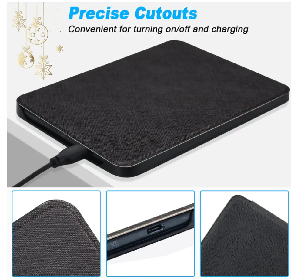 Funda Carcasa Para Kobo Clara 2024 6 Pulgada Premium Negro 4