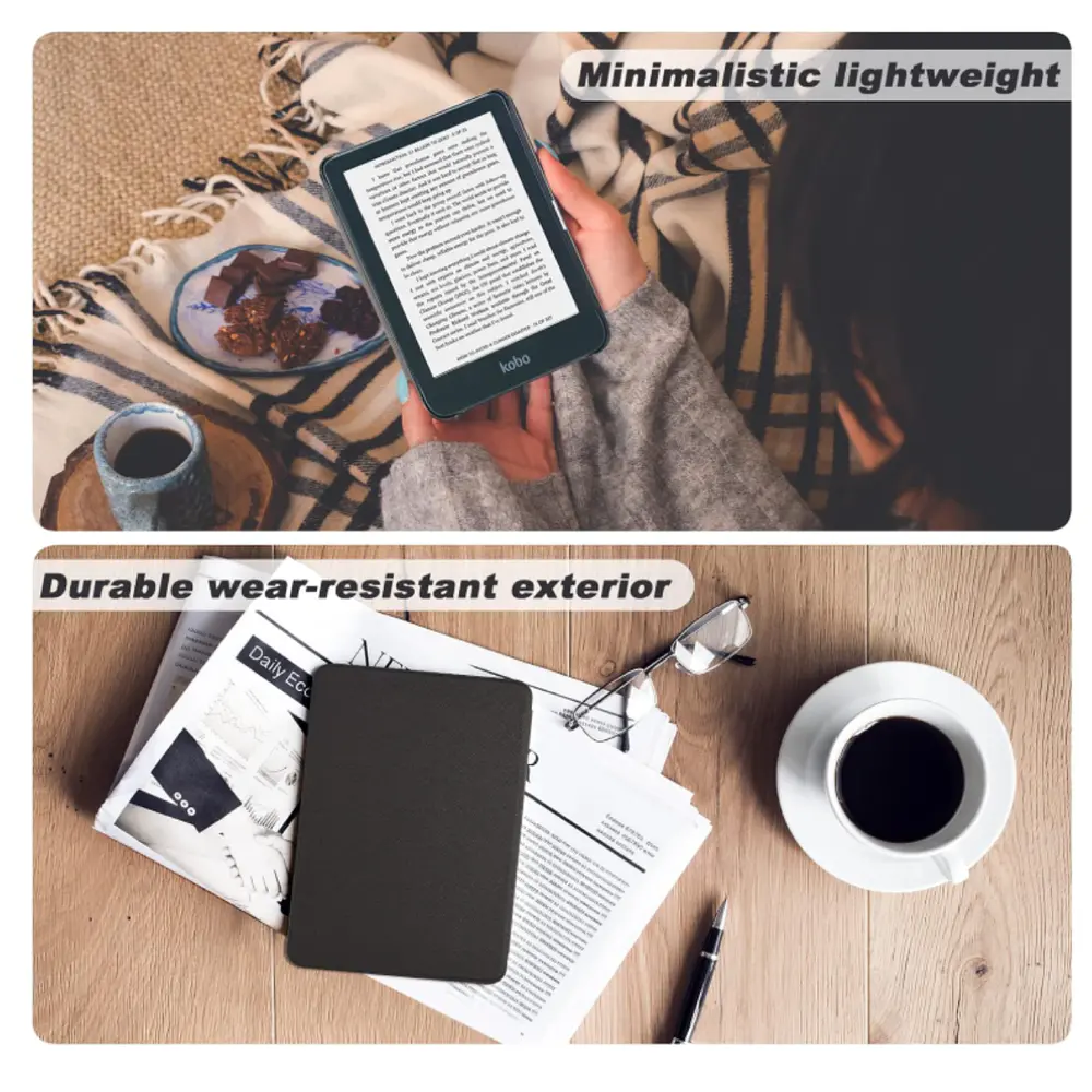 Funda Carcasa Para Kobo Clara 2024 6 Pulgada Premium Negro