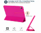 Carcasa Smart Cover Ranura Para Tablet Samsung S11 11 Fucsia - Miniatura 4