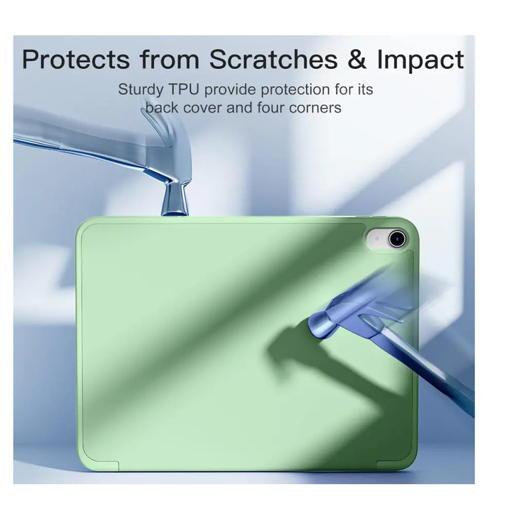 Carcasa Smartcover Ranura Para iPad Air 4ta 5ta 10.9 Verde