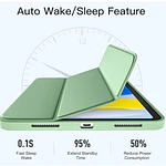 Carcasa Smart Cover Ranura Para iPad Air 11 M3 2025 Verde