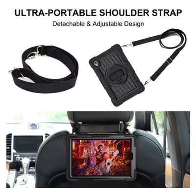Funda Carcasa Antigolpes 360 Para iPad Air 11 M3 Con Correa