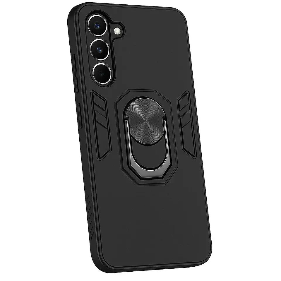 Carcasa Para Samsung A37 5g Anti Golpes Anillo Negro 1