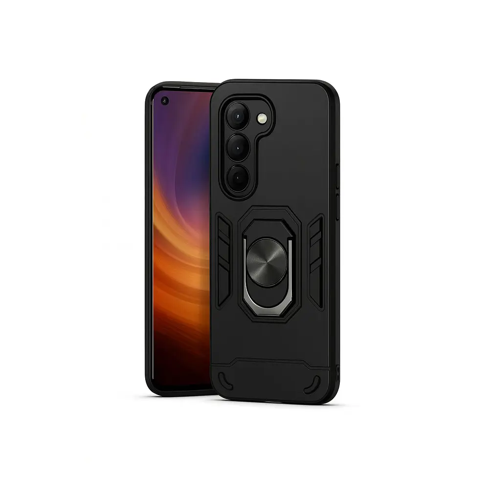 Carcasa Para Samsung A37 5g Anti Golpes Anillo Negro