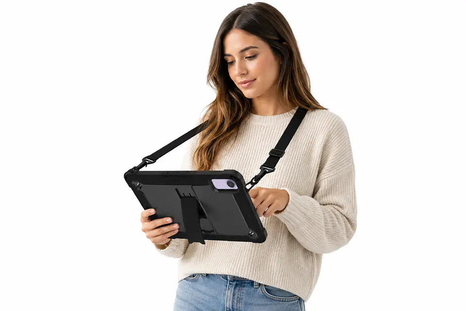 Funda Carcasa Antigolpes 360 Para Tablet  Idea Tab 11 Correa 3