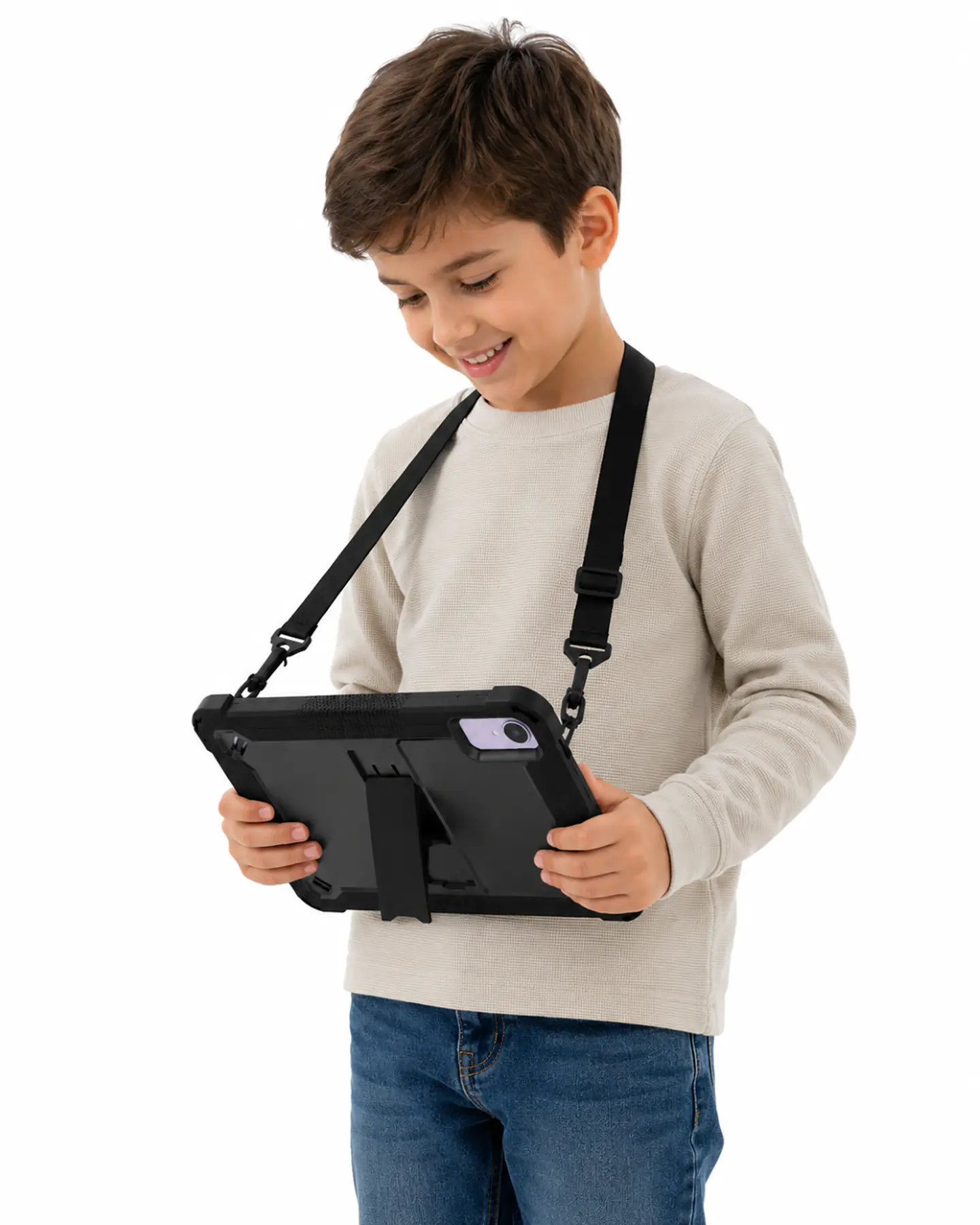 Funda Carcasa Antigolpes 360 Para Tablet  Idea Tab 11 Correa 6