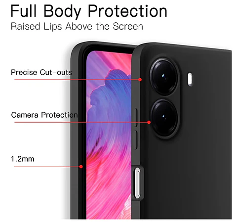 Carcasa Funda Para Xiaomi Poco X7 Pro 5g Silicona