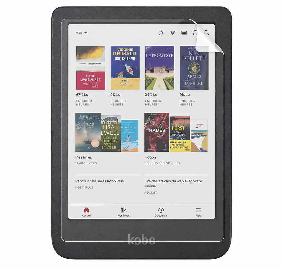Protector De Pantalla Para Kobo Clara BW Colour 2024 6 Pulgada 1