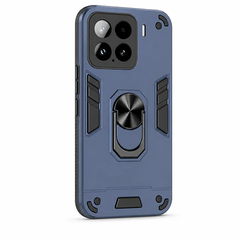 Carcasa Para Xiaomi 17T 5g Anti Golpes Anillo Azul