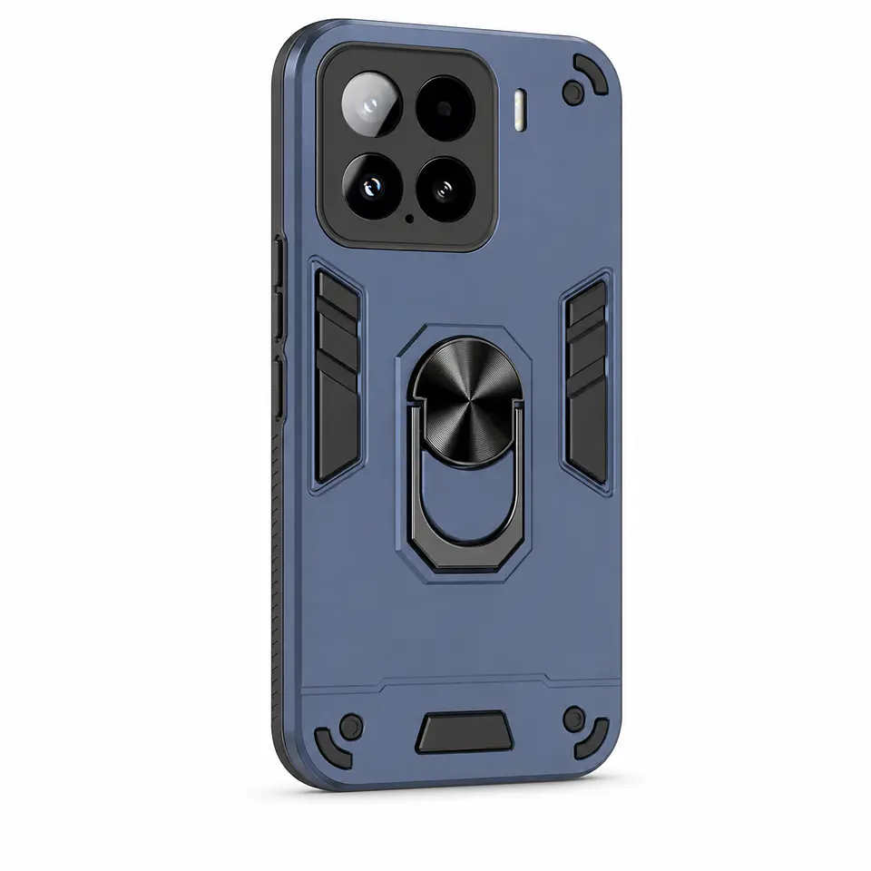 Carcasa Para Xiaomi 17T 5g Anti Golpes Anillo Azul 2